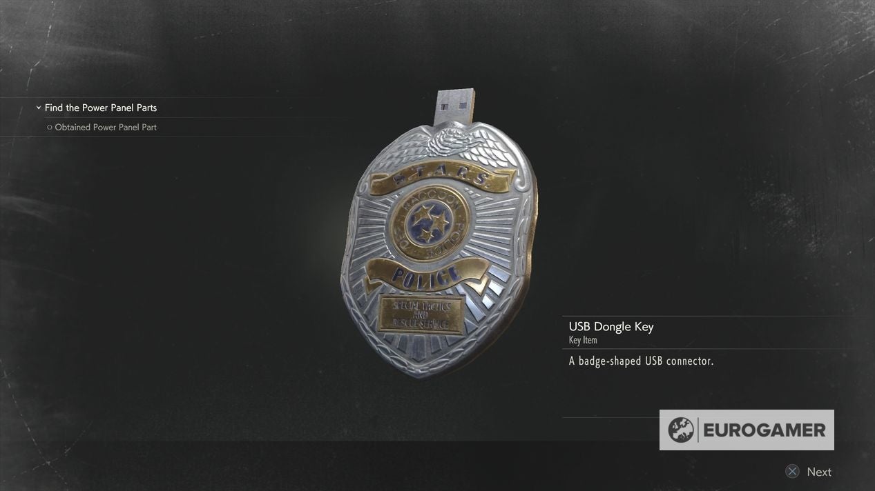Where Is The Stars Badge In Resident Evil 2 Resident Evil 2 - Bejeweled Box, USB Dongle Key, STARS Badge and